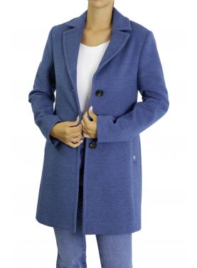 Cappotto lineare con chiusura a bottoni Please